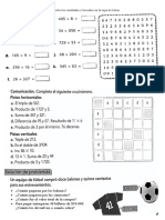 Ejercicio de Mukltiplicación 5to