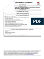 City & Guilds Level 2 IVQ Technician Certificate in Electrical and Electronic