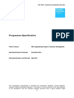 Engineering Projects and Systems Management MSc