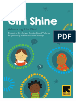 Girl Shine Designing Girl-Driven GBV Programs IRC 2018