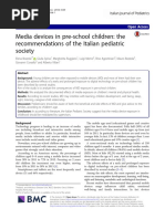 Aparatos Tecnologicos en Niños Preescolares