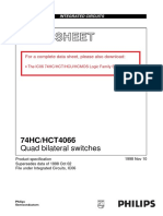 74HC4066 PDF