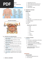 Abdominal Assessment: Sequence of Exam