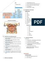 Abdominal Assessment: Sequence of Exam