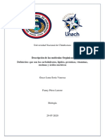 Biologia Moleculas Organicas PDF