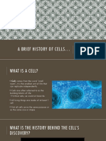 A Brief History of Cells PDF