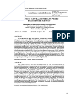 Pengaruh Suhu Kalsinasi Pada Proses Deko PDF