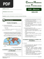 7 Invasões estrangeiras, ocupação e expansão territorial