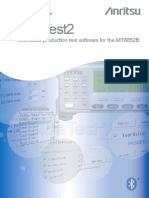 Bluetest2: Automated Production Test Software For The Mt8852B