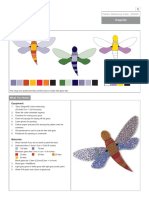 Dragonfly Pattern For Mosaic