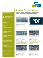 Kahuna Control Surface Brochure PDF