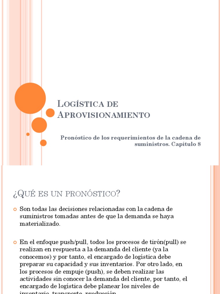 Logística de Aprovisionamiento | PDF | Logística | Business