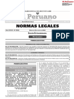 Decreto Supremo Que Modifica El Decreto Supremo N 116 2020 Decreto Supremo N 139 2020 PCM 1877093 1 PDF