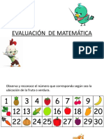 Evaluacion PPT Matemáticas Vicente.l