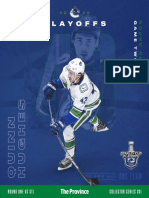 The Province Playoff Poster Series: Quinn Hughes