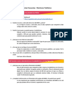 Preguntas Frecuentes - Monitoreo Telefónico