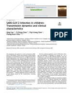 Sars cov 2 infection in children transmision dynamics