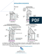 Fórmulas ventilación espacios