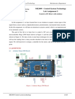 Me2009 - Control System Technology Lab Assignment 2: Hochiminh City University of Technology Mechatronics Department