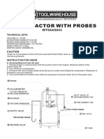 OIL EXTRACTOR TECHNICAL DATA AND INSTRUCTIONS