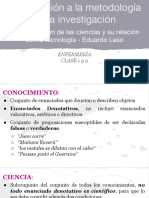 CLASE - Conocimiento, Saber, Ciencia PDF