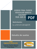 Estudio de Suelos Puente 