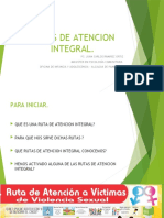 Rutas de Atencion Integral