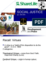 SOCIAL JUSTICE AND VIRTUES