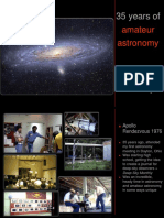 35 Years of Amateur Astronomy - Eicher D.