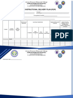 Flexible Instructional Delivery Plan (Fidp) : (Cebuano Barracks Institute)