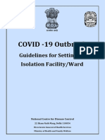 India - Guidelines for Setting up Isolation Facility:Ward .pdf