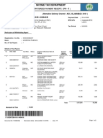 Income Tax Department: Computerized Payment Receipt (CPR - It)