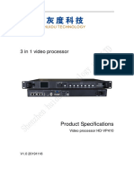 HD-VP410 Spec and User Manual V1.0