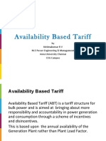 ABT - Tariff Explaination With Examples PDF