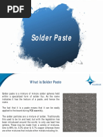 Basics of Solder Paste PDF