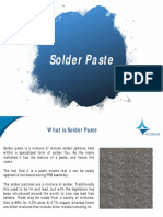 Basics of Solder Paste PDF
