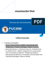 Tema I La Comunicación Oral PDF