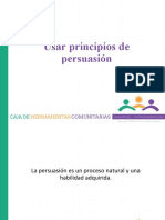 Usar Principios de Persuasión