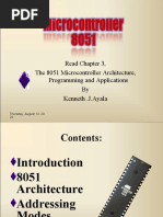 Read Chapter 3, The 8051 Microcontroller Architecture, Programming and Applications by Kenneth .J.Ayala