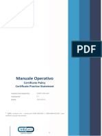 Manuale Operativo Certificati Sottoscrizione Enterprise