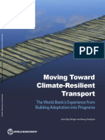 Moving toward climate resilient transport, World Bank