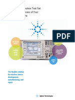 Agilent 8960 Wireless Test Set Ensures The Success of Your Wireless Products