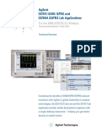 Agilent E6701I GSM/GPRS and E6704A EGPRS Lab Applications: For The 8960 (E5515C/E) Wireless Communications Test Set