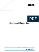 BSNL - PM - UM - 02A - Master Data Creation Process - V1.0