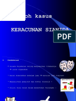 KASUS Keracunan Sianida