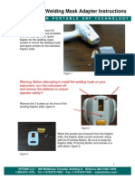 Welding Mask Instructions