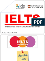 Ielts: International English Language Testing System