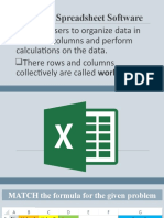 What Is A Spreadsheet Software