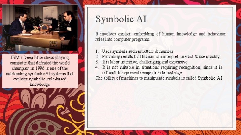 Symbolic AI: It Involves Explicit Embedding of Human Knowledge and ...
