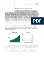 Artificial Intelligence (AI) Impact On Macroeconomics